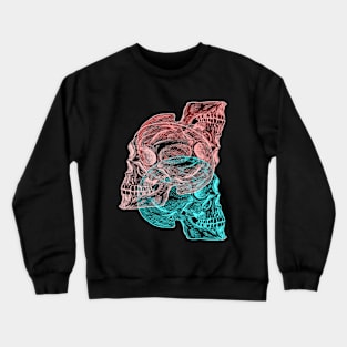 SKULL TRIO Crewneck Sweatshirt